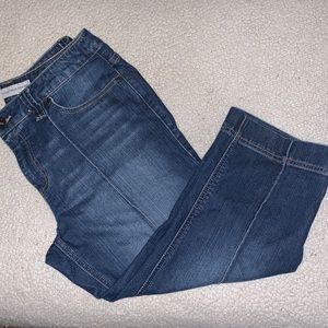 Chico’s Platinum Denim Capris — Chico’s Size 1 (M/8) — Ultimate Fit